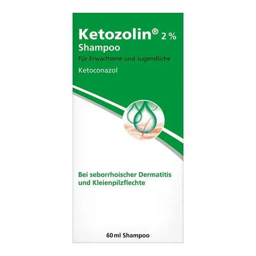 Ketozolin 2% Shampoo, 60 ml