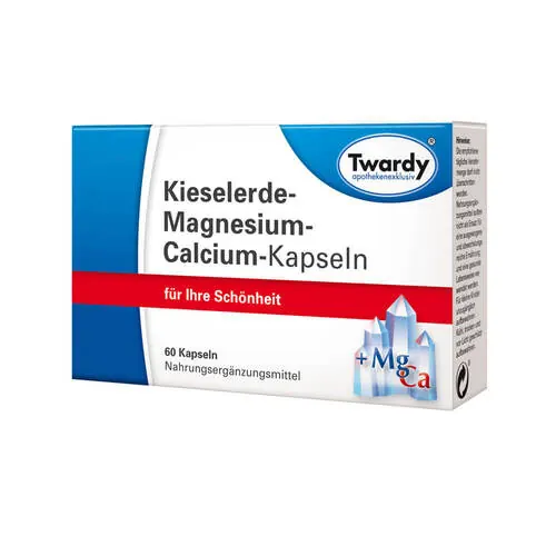 Kieselerde Magnesium Calcium Kapseln, 60 St