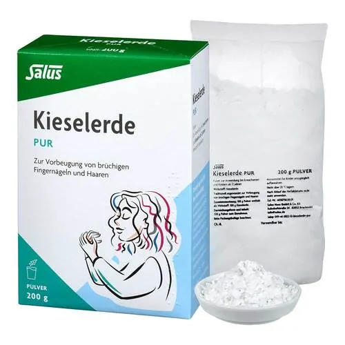 Kieselerde Pur Pulver Salus, 200 g