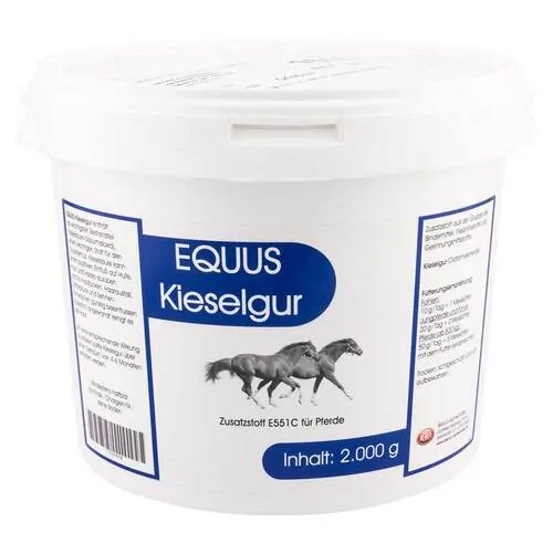 Kieselgur Equus Pulver für Pferde, 2000 g