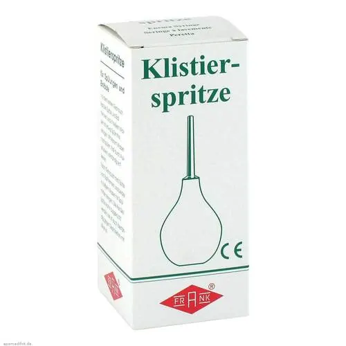 Klistierspritze Größe 1 birnf.mit Kanüle80 g, 1 St