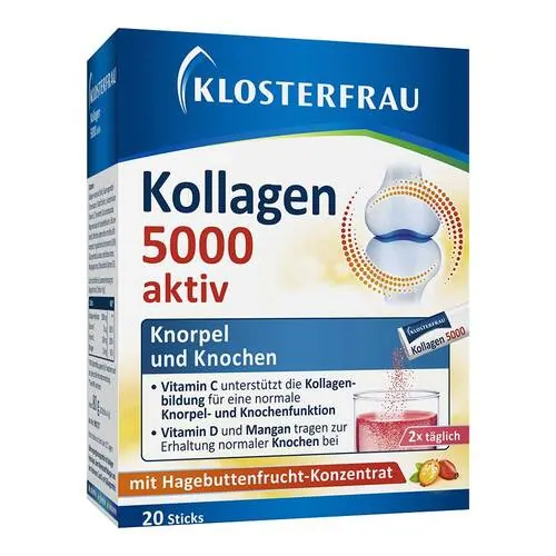 Klosterfrau Kollagen 5000 aktiv Granulat Sticks, 20 St