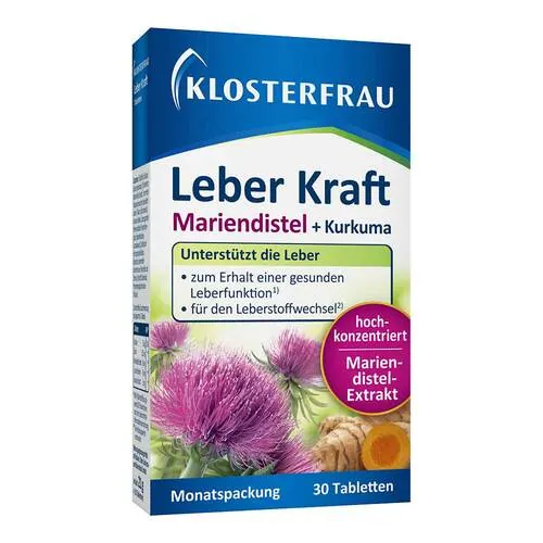 Klosterfrau Leber Kraft Tabletten, 30 St