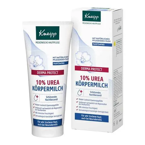 Kneipp Derma Protect 10% Urea Körpermilch, 200 ml