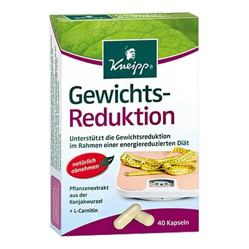 Kneipp Gewichtsreduktion Kapseln, 40 St