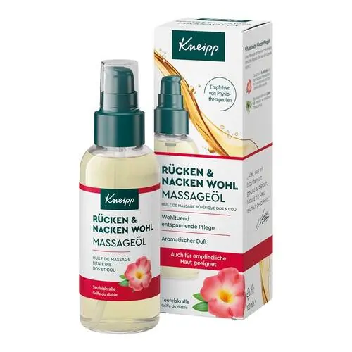 Kneipp Massageöl Rücken & Nacken Wohl, 100 ml