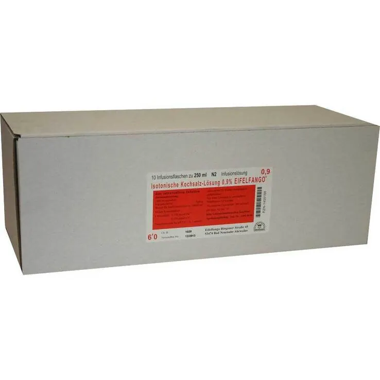 Kochsalzlösung 0,9% Infusionslösung, 10X250 ml