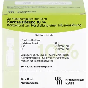 KOCHSALZLÖSUNG10%Infusionslösungskonzentrat20X10ml