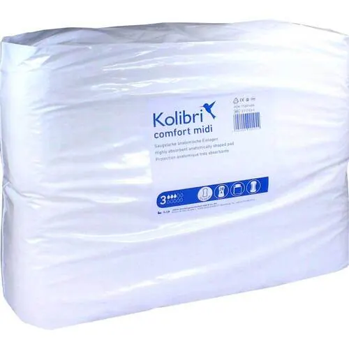 KOLIBRI comfort Einlagen anatomisch midi, 28 St
