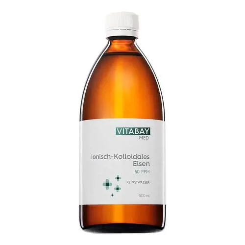 KOLLOIDALES EISEN 50 ppm Reinheitsstufe 99,9%, 500 ml