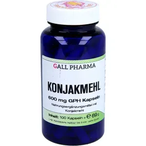 KONJAKMEHL600mgKapseln100Stück