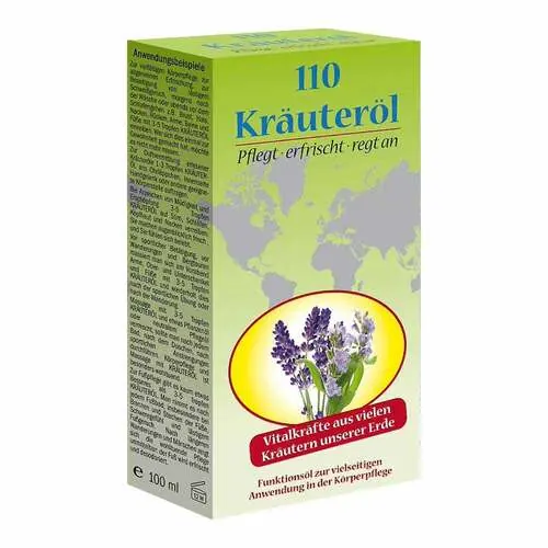 Kräuteröl 110 Vitalkräfte aus Kräutern, 100 ml