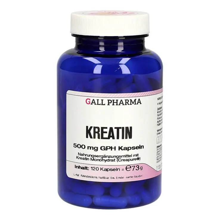 Kreatin GPH 500 mg Kapseln, 120 St