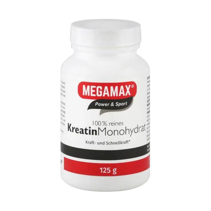 Kreatin Monohydrat 100% Mega, 125 g