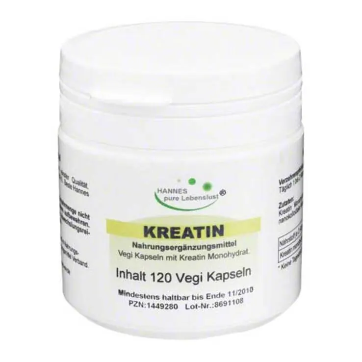 Kreatin Vegi Kapseln, 120 St