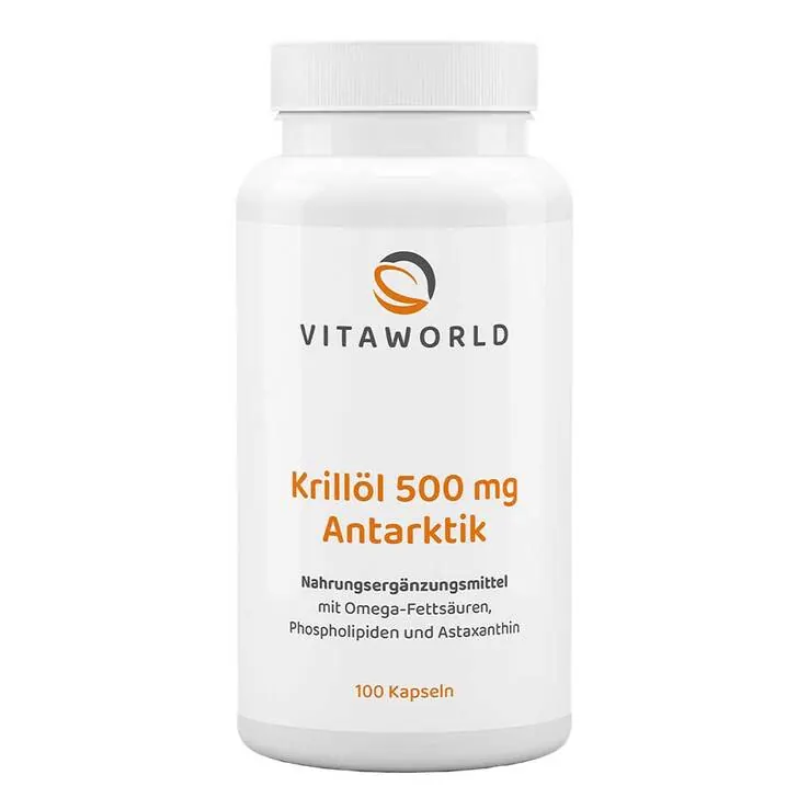 Krillöl 500 mg Antarktik Kapseln, 100 St