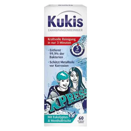 Kukis Zahnspangenreiniger, 2X30 St