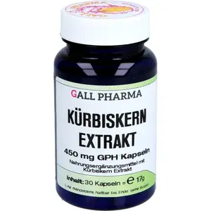 KÜRBISKERNEXTRAKT450mgGPHKapseln30Stück