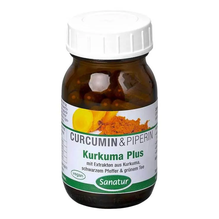 Kurkuma Plus Curcumin Kapseln, 60 St