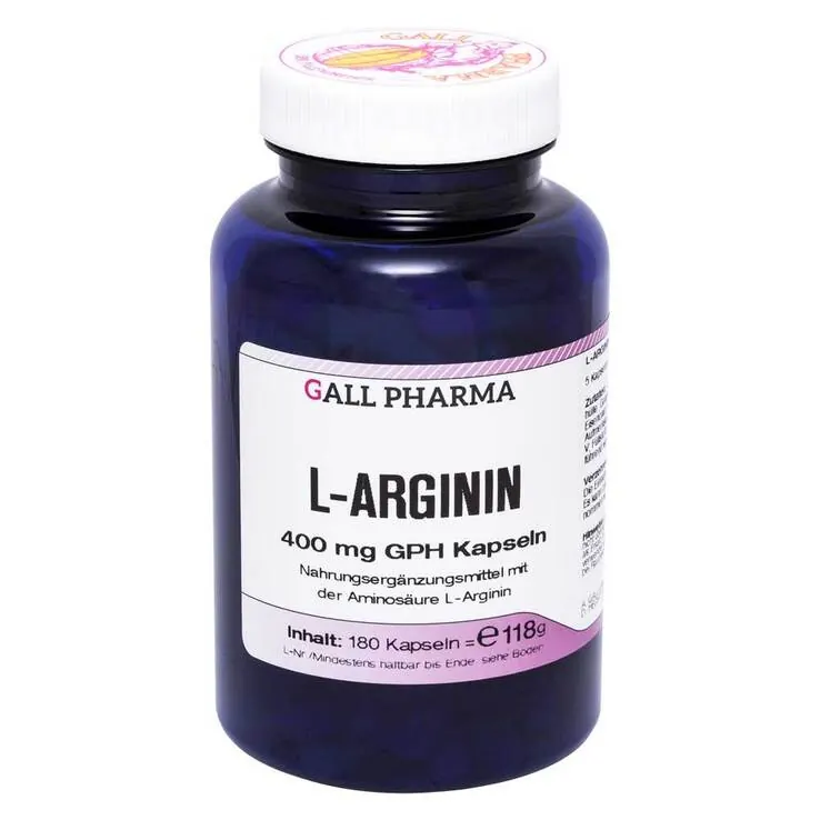 L-Arginin 400 mg Kapseln, 180 St