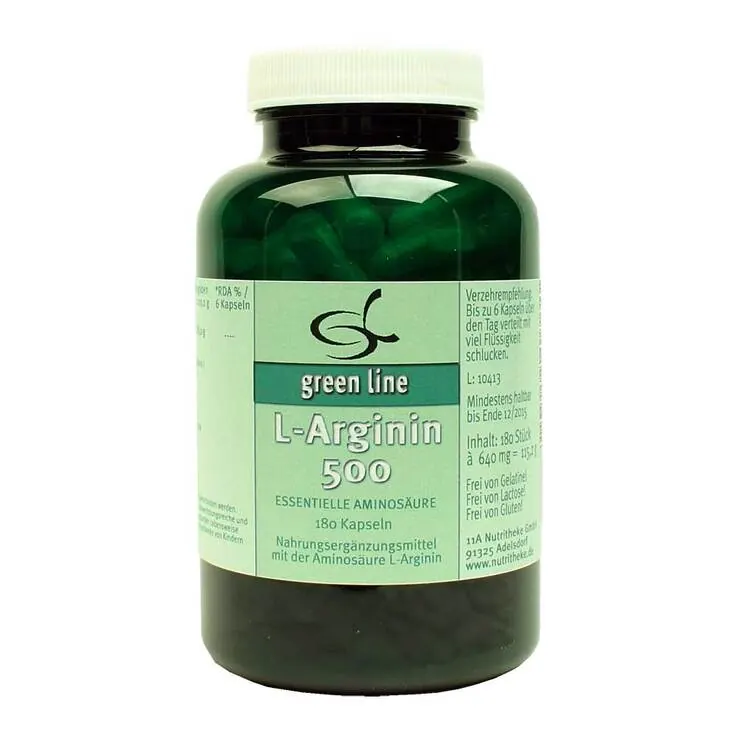 L-Arginin 500 Kapseln, 180 St