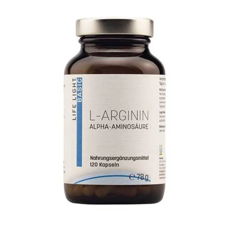 L-Arginin 500 mg Kapseln, 120 St