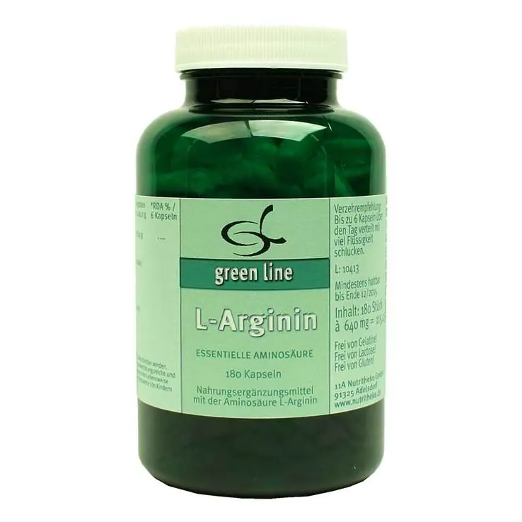L-Arginin Kapseln, 180 St
