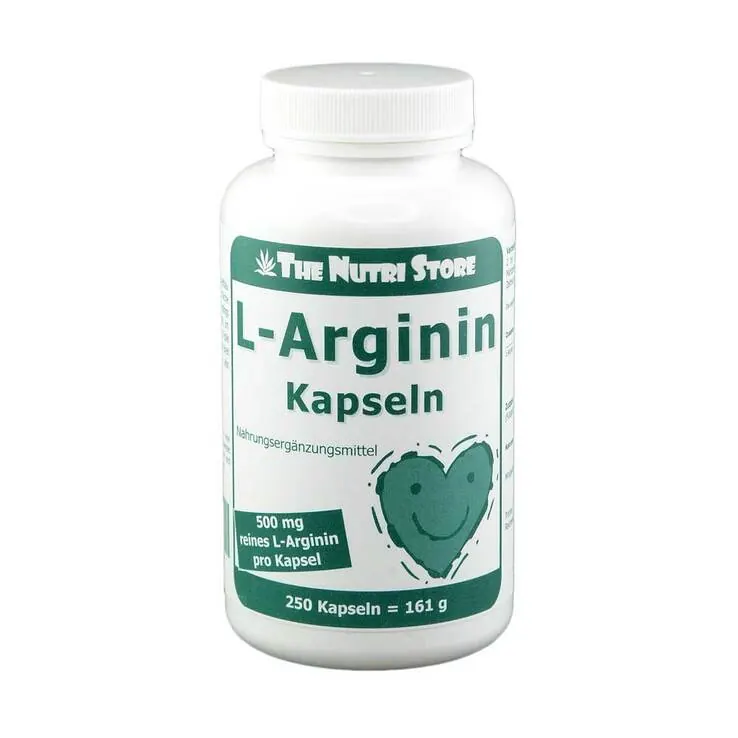 L-Arginin Kapseln 500 mg, 250 St