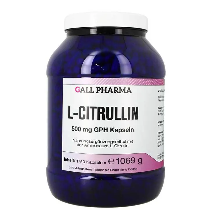 L-Citrullin 500 mg GPH Kapseln, 1750 St