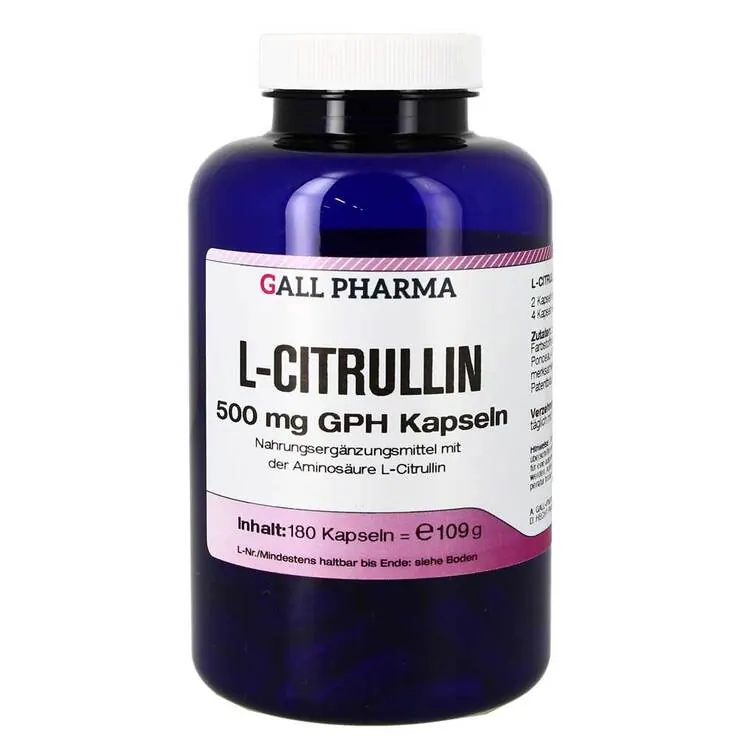 L-Citrullin 500 mg GPH Kapseln, 180 St