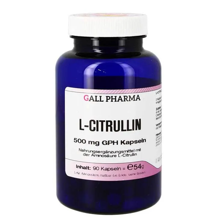 L-Citrullin 500 mg Gph Kapseln, 90 St