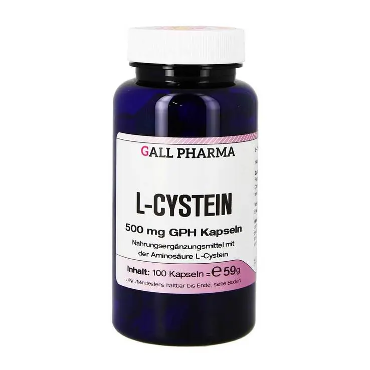 L-Cystein 500 mg Kapseln, 100 St