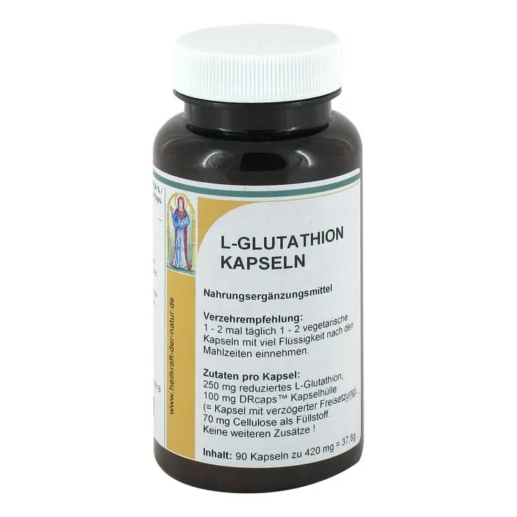 L-Glutathion 250 mg reduziert Kapseln, 90 St