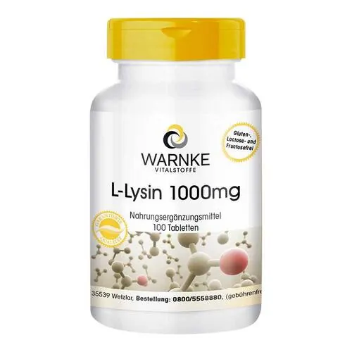 L-Lysin 1000 mg Tabletten, 100 St