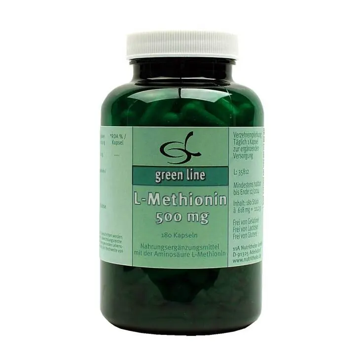 L-Methionin 500 mg Kapseln, 180 St