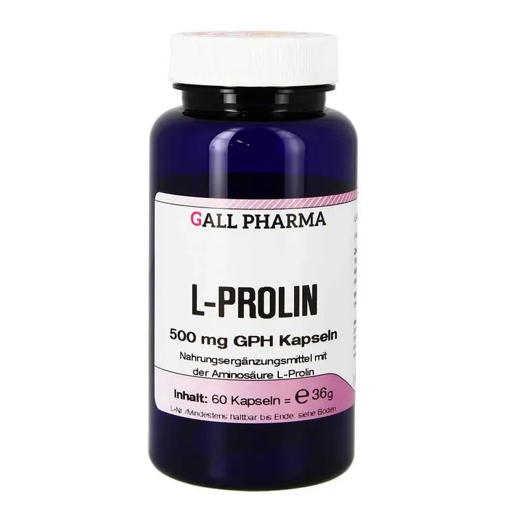 L-Prolin 500 mg GPH Kapseln, 60 St