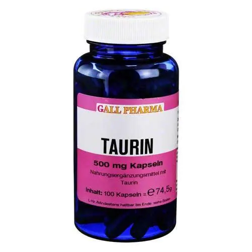 L-Taurin 500 mg Kapseln, 100 St