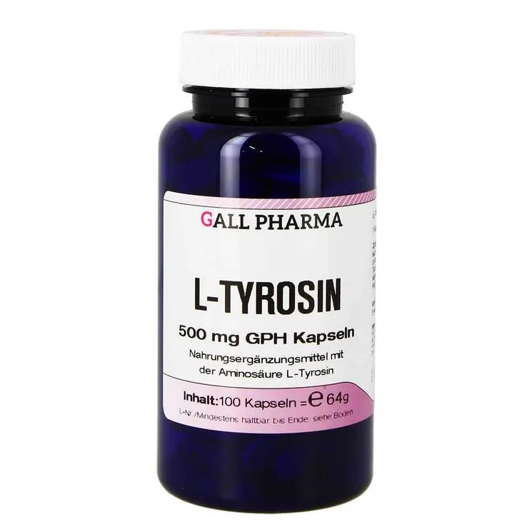 L-Tyrosin 500 mg GPH Kapseln, 100 St