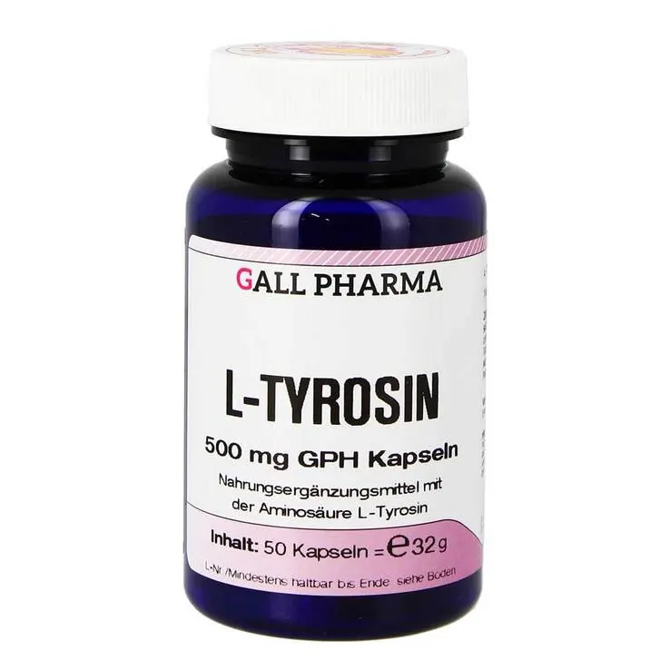 L-Tyrosin 500 mg GPH Kapseln, 50 St