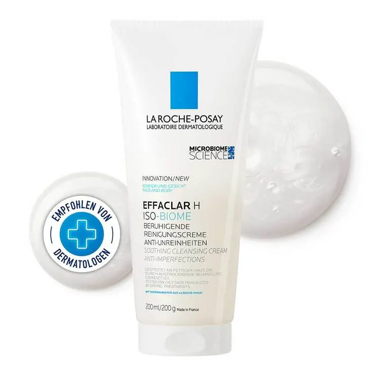La Roche Posay Effaclar H Iso-Biome Reinigungscreme, 200 ml