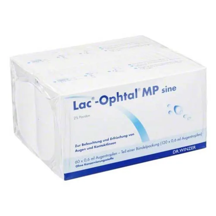 Lac Ophtal MP sine Augentropfen, 120X0.6 ml