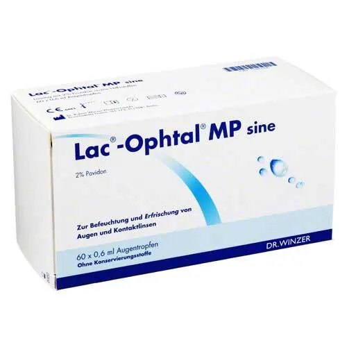 LAC OPHTAL MP sine Augentropfen, 60X0.6 ml
