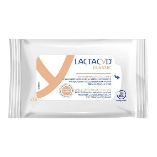 Lactacyd Classic Intimreinigungstücher, 15 St