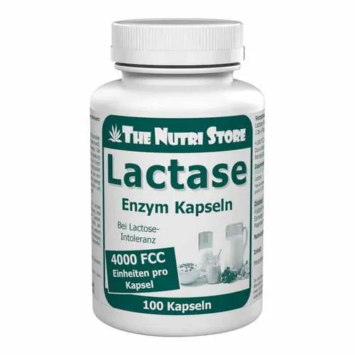 Lactase 4.000 Fcc Enzym Kapseln, 100 St