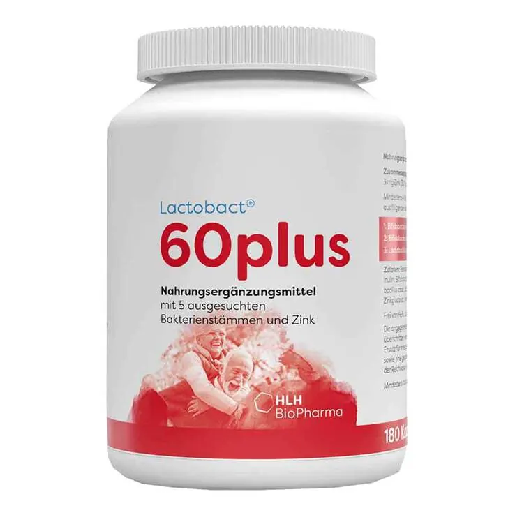 Lactobact 60plus magensaftresistente Kapseln, 180 St