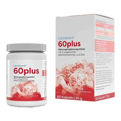 Lactobact 60plus magensaftresistente Kapseln, 60 St