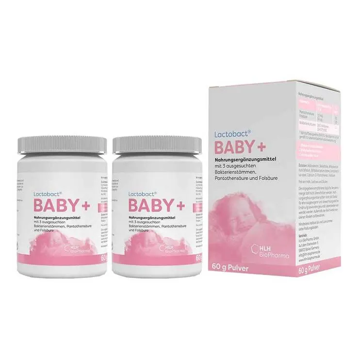 Lactobact Baby Pulver, 2x60 g
