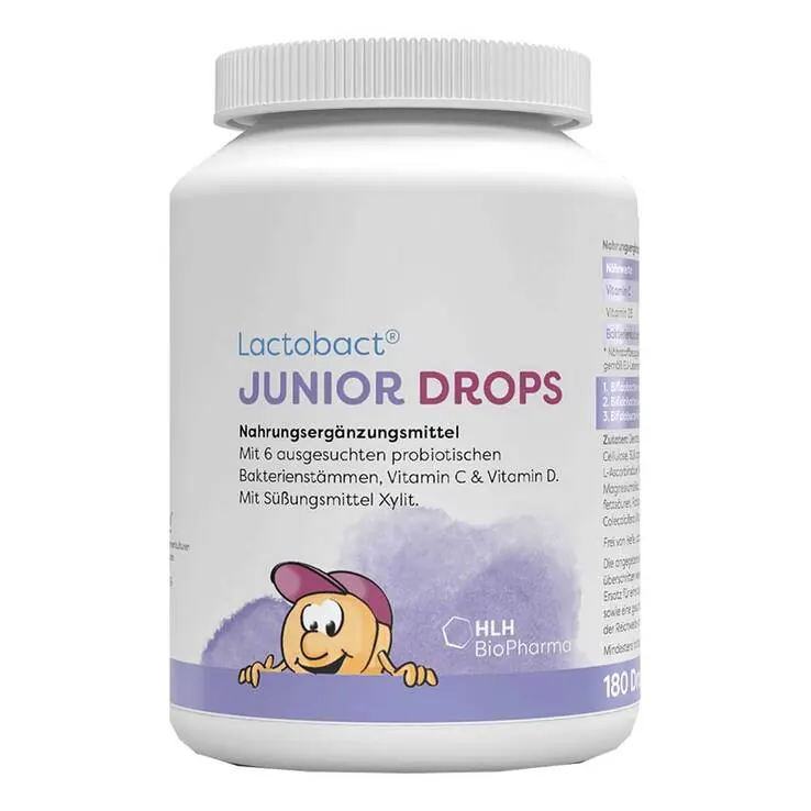 Lactobact Junior Drops Lutschtabletten, 180 St