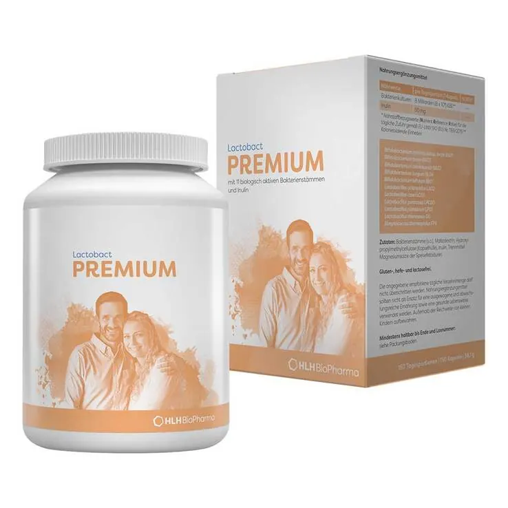 Lactobact Premium magensaftresistente Kapseln, 150 St