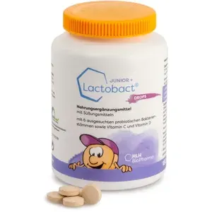 LACTOBACTJuniorDropsLutschtabletten180Stück